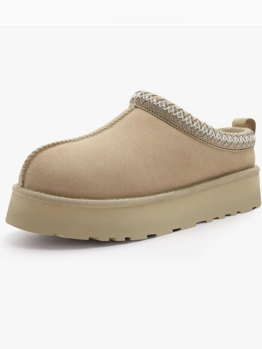 Everyday Slip-On Mule in Taupe